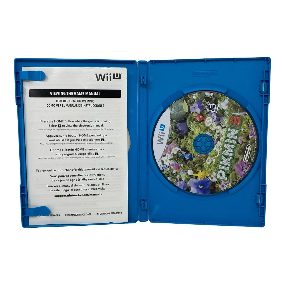 Pikmin 3 Nintendo Wii U Nintendo Selects Strategy Game ESRB E10+ WUP P AC32 USZ
